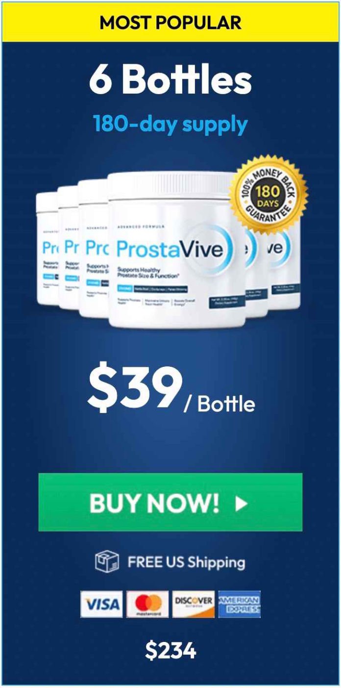 prostavive 180 day supply