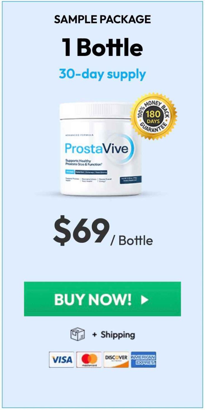 prostavive 30 day supply